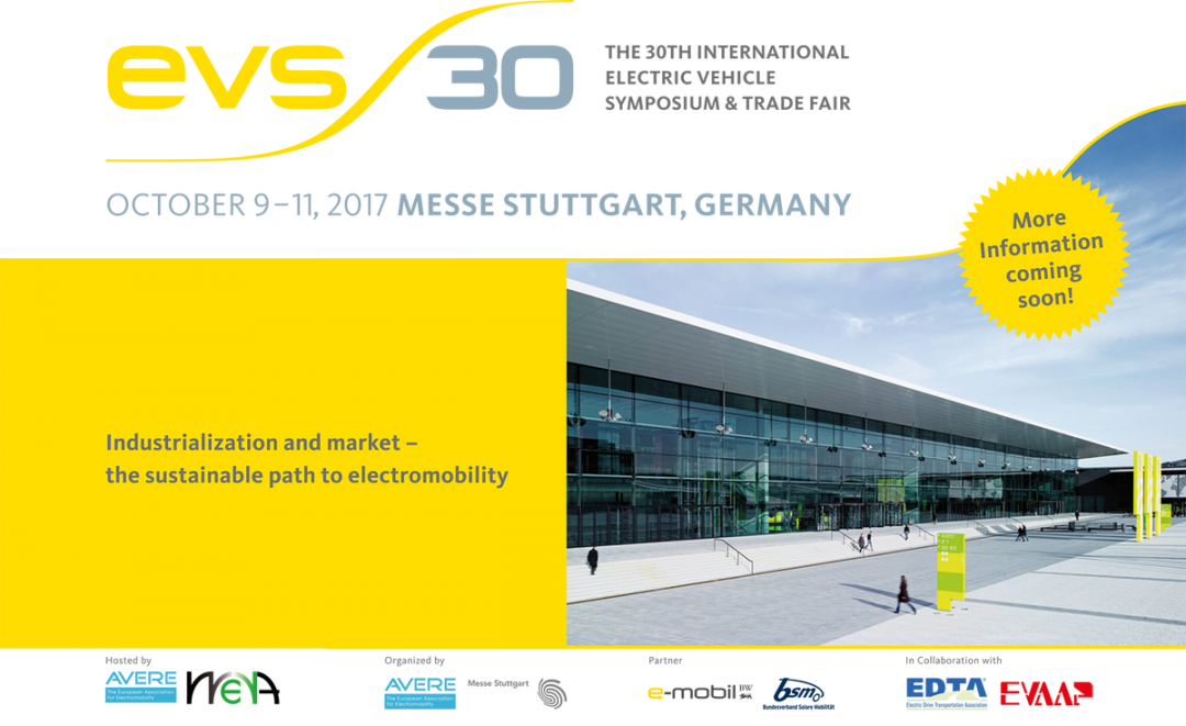 EVS30 The Electric Vehicle Symposium & Exhibition 2017 AVVE