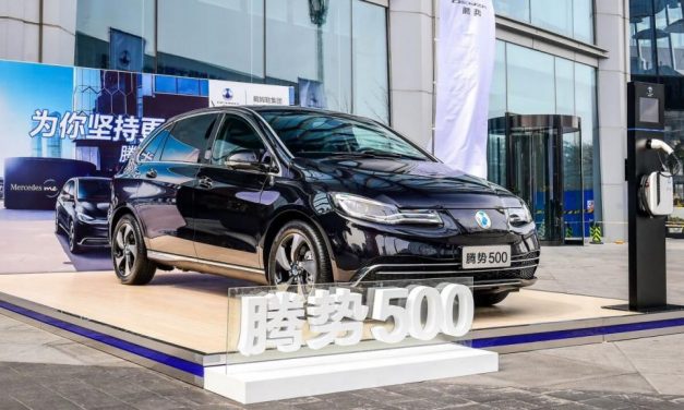 Denza 500: el coche eléctrico chino de Daimler