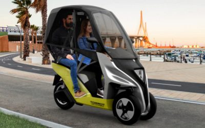 Torrot Velocípedo, la moto 100% eléctrica de tres ruedas