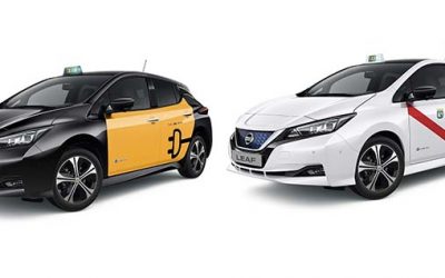 El Nissan Leaf y la e-NV200 autorizados como taxis en Madrid y Barcelona