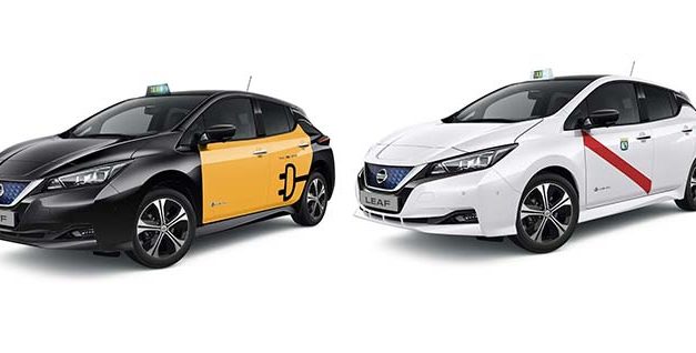 El Nissan Leaf y la e-NV200 autorizados como taxis en Madrid y Barcelona