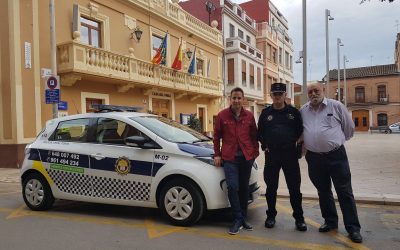 Foios ya cuenta con su primer coche 100% eléctrico, un Renault Zoe